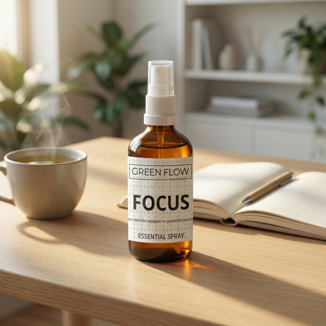 Focus Room Spray - Helder hoofd, scherpe gedachten in één spray