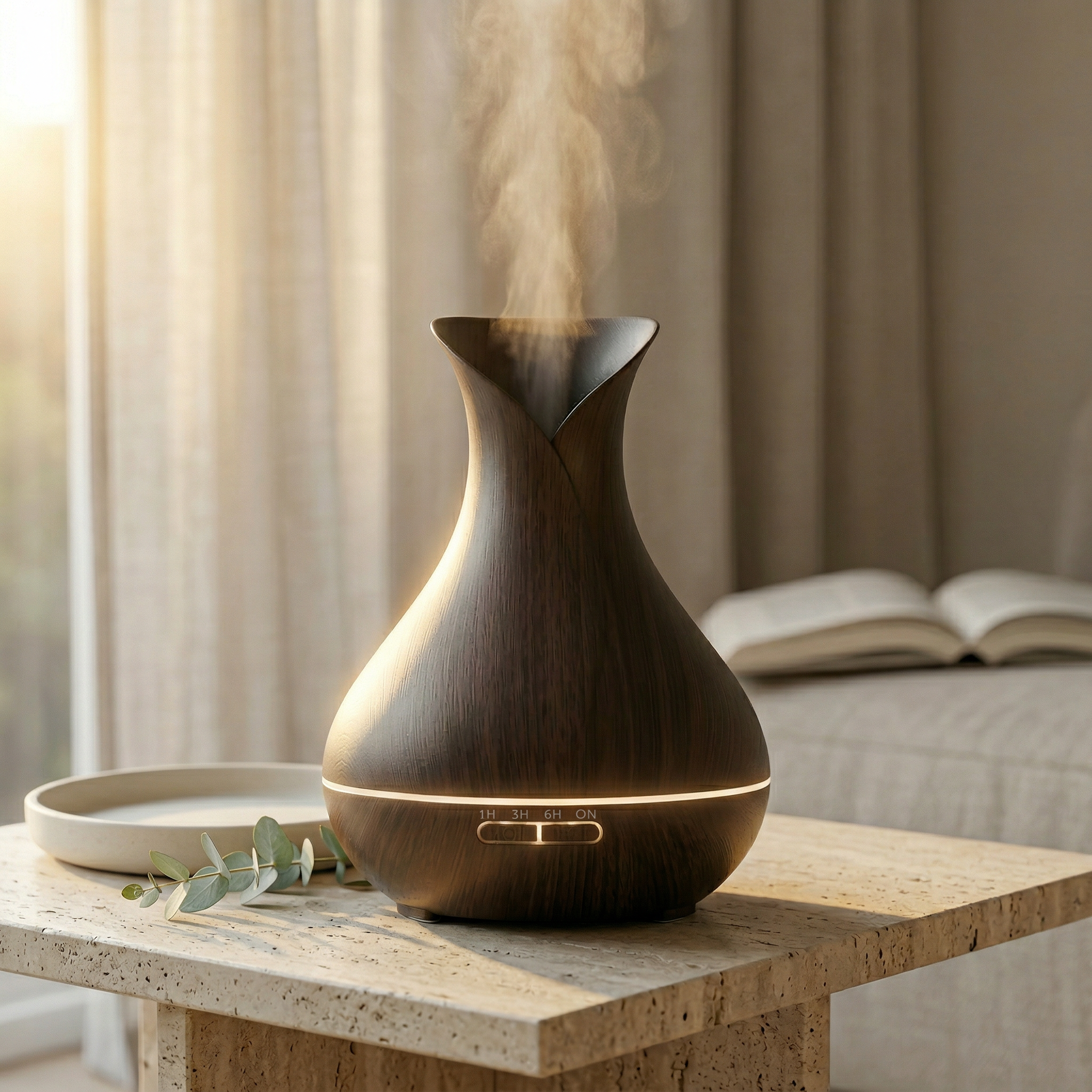 Vitality Pro Diffuser - Donker Hout - Zo ruikt thuiskomen