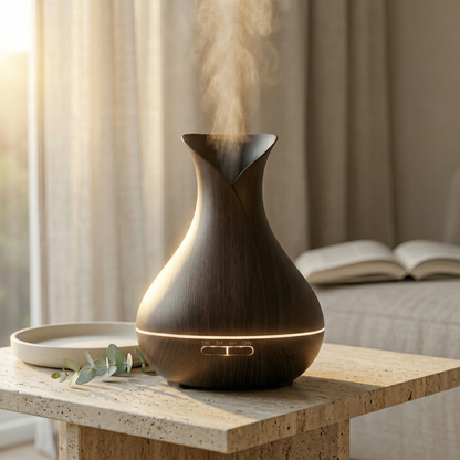 Vitality Pro Diffuser - Donker Hout - Zo ruikt thuiskomen