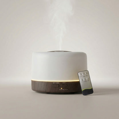 Happiness Pro Diffuser - Donker Hout - Breng vrolijkheid en warmte in huis