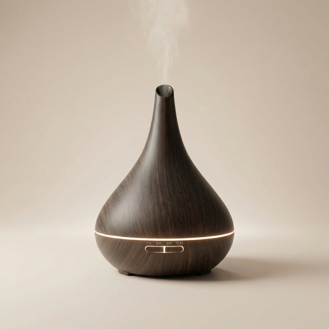 Lotus Pro Diffuser - Donker Hout - Zen-sfeer voor elke ruimte