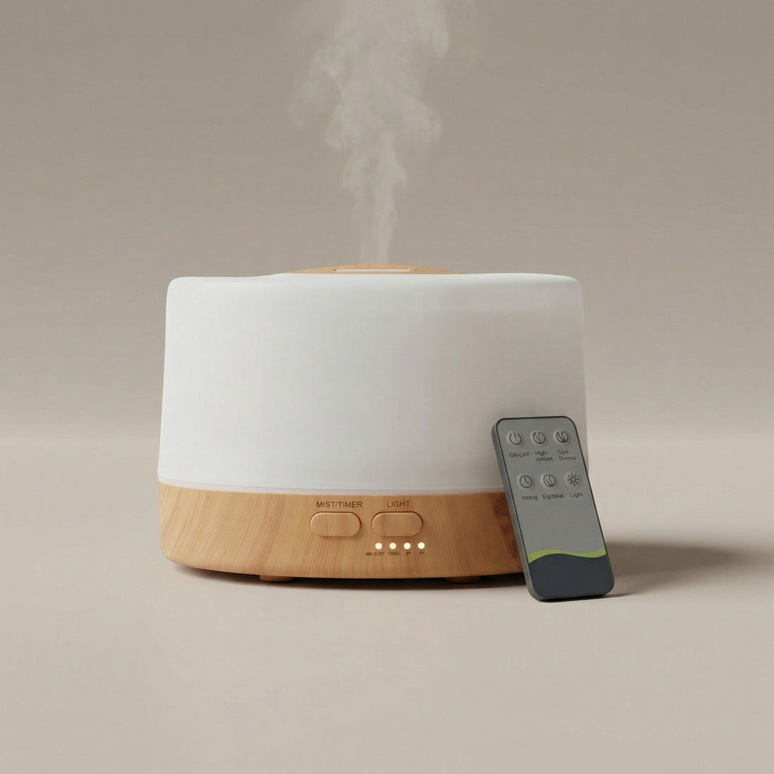 Happiness Pro Diffuser - Licht Hout - Breng vrolijkheid en warmte in huis